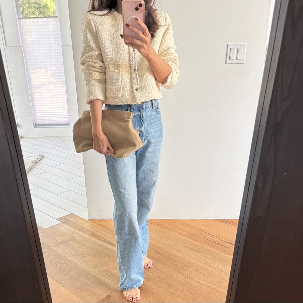 Ivory Cropped Jacket - Picture 4 of 4
